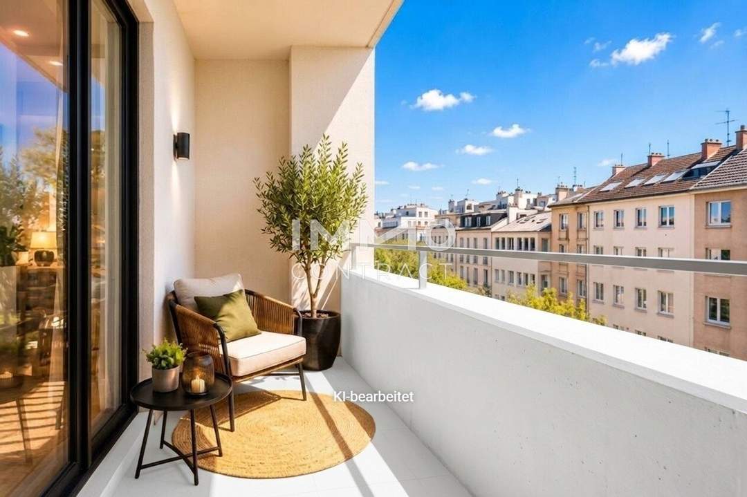 Exklusive 3-Zimmer-Neubauwohnung mit Westbalkon & Loggia