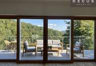 EINFAMILIENHAUS IM GRÜNEN - WALDIDYLLE IN WIEN - TERRASSEN GARTEN STELLPLATZ