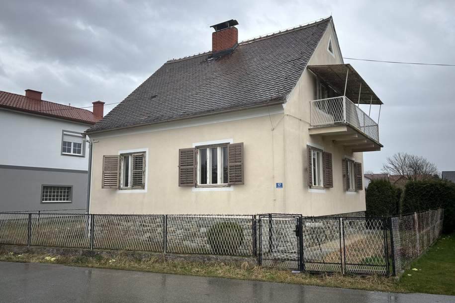Einfamilienhaus in ruhiger sonniger Siedlungs-Randlage, Haus-kauf, 145.000,€, 7522 Güssing