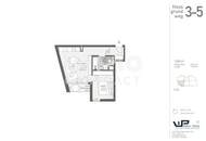 Helle 2-Zimmer-Erstbezugswohnung mit Freifläche