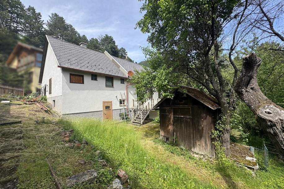 Naturparadies in Grünbach am Schneeberg- Großzügige Liegenschaft in absoluter Ruhelage, Haus-kauf, 259.900,€, 2733 Neunkirchen