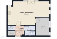 Top-2-Zimmer-Wohnung mit Garten in bester Lage von Leonding