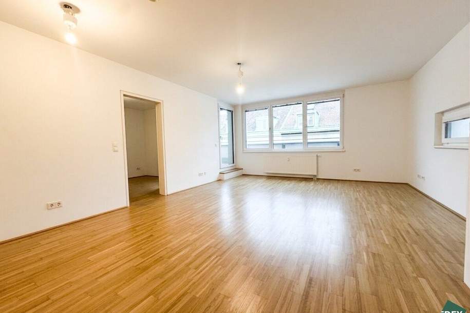 Moderne 2-Zimmer Wohnung mit Terrasse nahe dem Bruno-Kreisky-Park, Wohnung-miete, 1.390,00,€, 1120 Wien 12., Meidling
