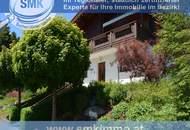 Blockhaus der Extraklasse – eigene Zufahrt – gigantischer Garten!