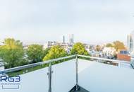 Weitblick DG-Wohnung in 1220 Wien: Erstbezug mit 4 Terrassen.