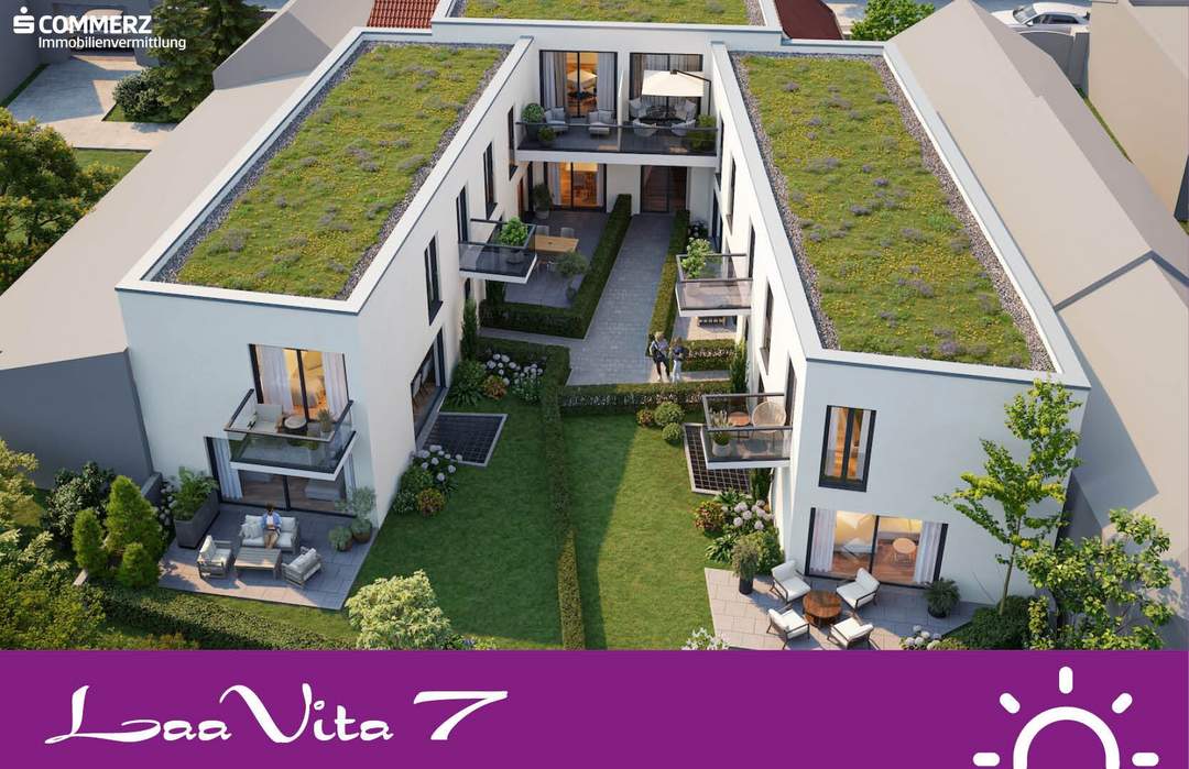 Modern wohnen, entspannt leben