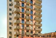 Provisionsfrei: Apartment beim Grünareal „Freie Mitte“ - Teilmöbliert, Deckenkühlung, Panoramabalkon, Gym!