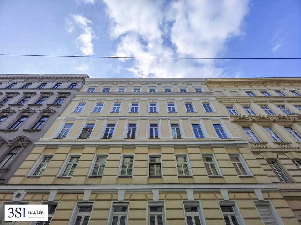 2-Zimmer-Altbau mit Potenzial in guter Lage des 5. Bezirks