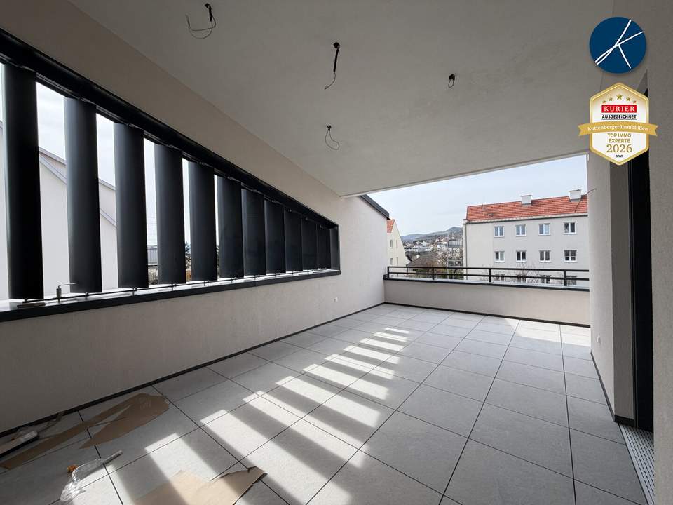 Exklusives Dachgeschoß mit 57m² Terrasse und Sauna (Top 9) - Neubauprojekt am Kremser Steindl