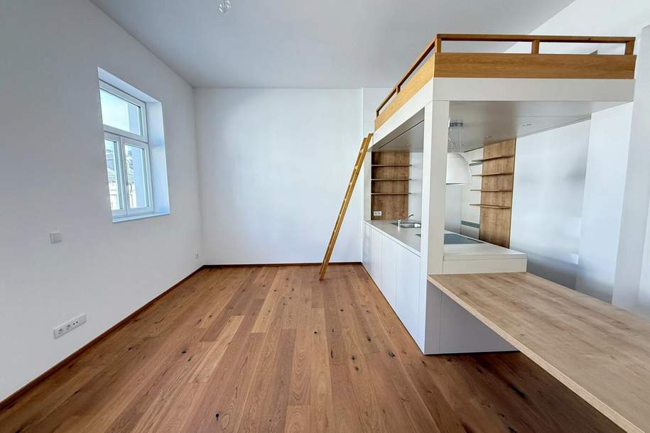 Urbanes Wohnen nahe Naschmarkt – charmante Neubauwohnung im ausgebauten DG!, Wohnung-kauf, 299.000,€, 1050 Wien 5., Margareten