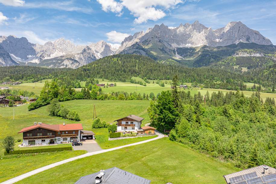 Grundstück mit Planungsstudie am Fuße des Wilden Kaisers, Grund und Boden-kauf, 1.950.000,€, 6353 Kitzbühel