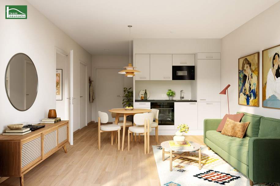 Für Anleger oder Eigennutzer! Top moderne Neubau-Erstbezugswohnungen Nähe U Bahn U3! Küche inkludiert!, Wohnung-kauf, 215.600,€, 1110 Wien 22., Donaustadt