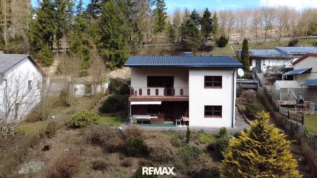 Wohnen am Iglbach – Einfamilienhaus mit großem Garten und viel Natur