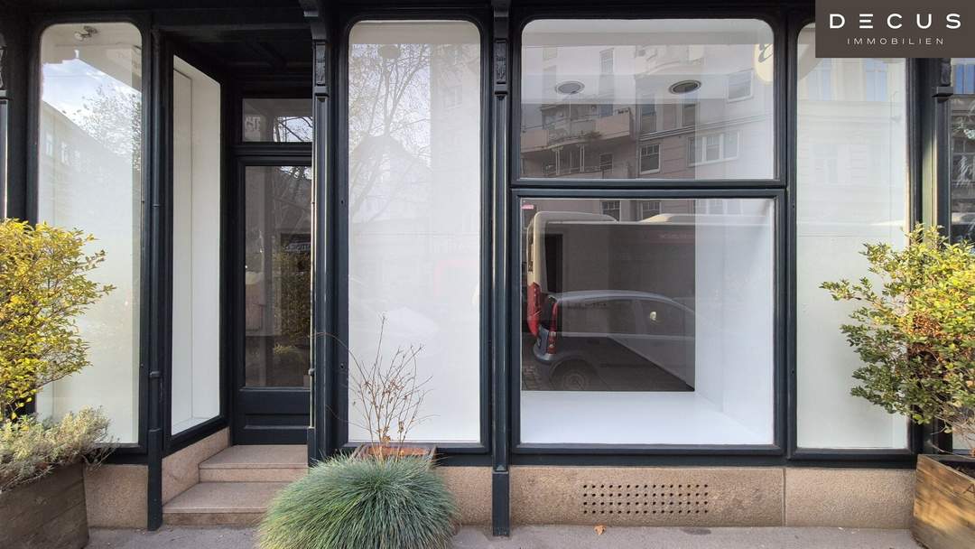 | GROSSFLÄCHIGE GLASFRONT | 1050 WIEN | UNBEFRISTET VERMIETET |