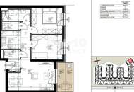 Vermietete Wohnung als Anlage: Traumhafte 3-Zimmer mit Loggia/Balkon, Küche und Weitblick