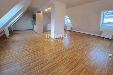 3-er WGs aufgepasst! Große Dachgeschoss-Wohnung mit Terrasse in der Muhrengasse!, Wohnung-miete, 1.480,10,€, 1100 Wien 10., Favoriten