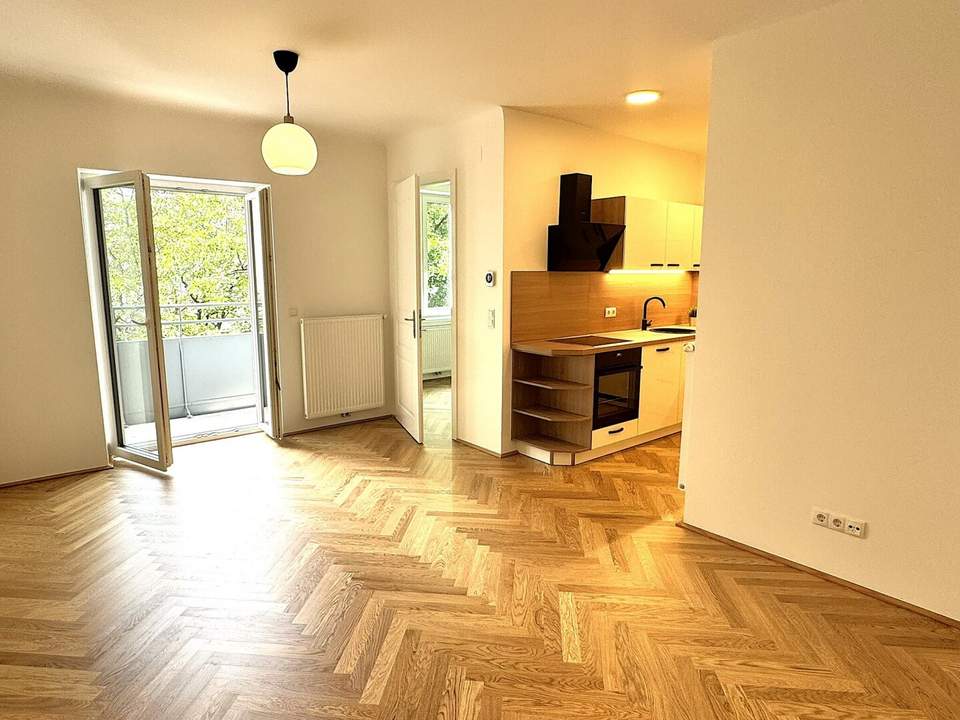 CHARMANTES 2-ZIMMER-EIGENTUM IN ERSTBEZUG - NASCHMARKT-NÄHE