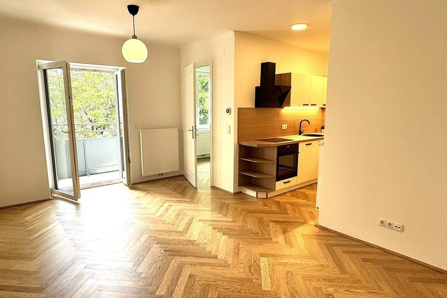 CHARMANTES 2-ZIMMER-EIGENTUM IN ERSTBEZUG - NASCHMARKT-NÄHE, Wohnung-kauf, 379.000,€, 1060 Wien 6., Mariahilf