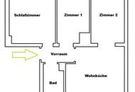 Einladende 3-Zimmer Wohnung im Grünen