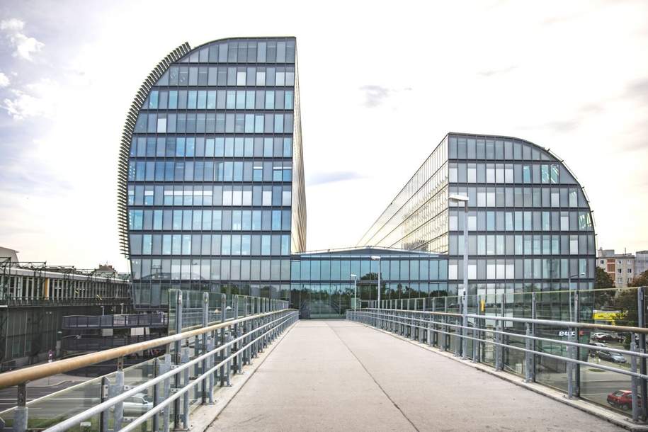 RIVERGATE - Moderne, helle Bürofläche (teilbar) mit Blick zum Maria-Restituta-Platz ab Juli 25!, Gewerbeobjekt-miete, 17.416,16,€, 1200 Wien 20., Brigittenau