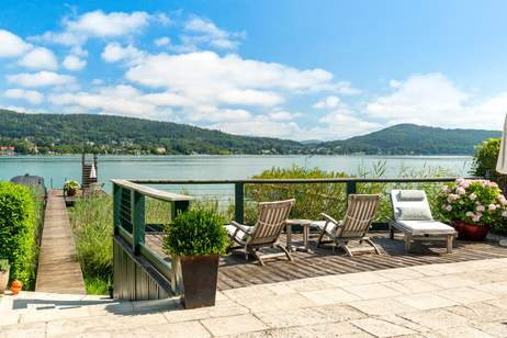 Charmantes Seehaus mit Steg und Bootsanlegeplatz, Haus-kauf, 6.500.000,€, 9081 Klagenfurt Land