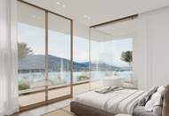 Wörthersee - Nordufer: einzigartige Neubau-Villa *Outdoorpool, LIFT, 4 Garagen, privater Seezugang*
