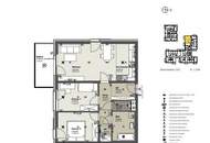 St. Pölten - Erstbezug: Moderne 3-Zimmer-Wohnung mit Wohlfühlcharakter