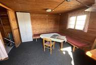 NEUFELDER SEE UFERPARZELLE – kleines Holzhaus mit privatem Uferbereich auf Pachtgrund zu verkaufen