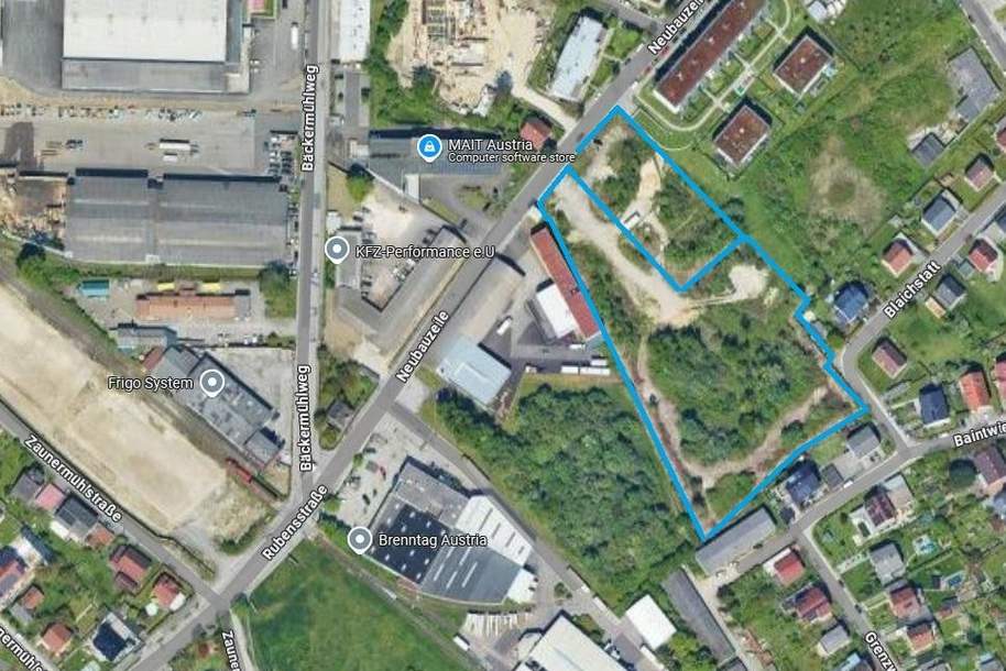11.167 m² Betriebsbaugebiet - MB Widmung + . 2800 m² Nachbargrundstück-es gibt auch Planungsentwürfe KAUF ODER MIETE MÖGLICH, Grund und Boden-kauf, 4030 Linz(Stadt)