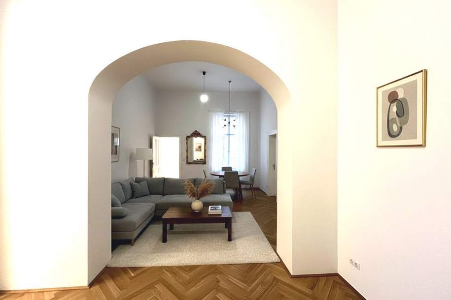 4-Zimmer Altbauwohnung mit 2 Bädern in toller Lage, 1010!, Wohnung-miete, 3.017,62,€, 1010 Wien 1., Innere Stadt