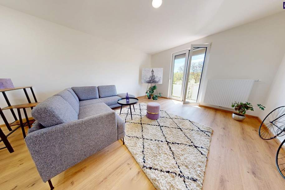 Zuhause, nur einen Spaziergang von Med Uni, LKH und Sanatorium Ragnitz entfernt., Wohnung-kauf, 229.000,€, 8047 Graz(Stadt)