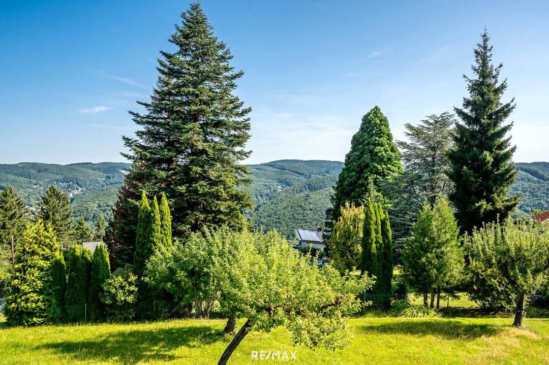 Idylle pur mitten im Wienerwald: Baugrund mit Fernblick!