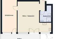 Mitten in der Stadt Dornbirn: 2-Zimmer-Wohnung zum Wohlfühlen