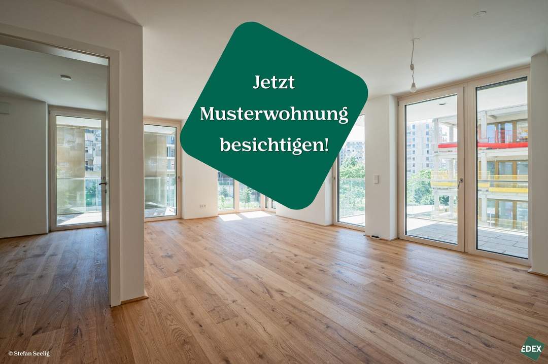 2 BALKONE | BAUTEILAKTIVIERUNG | 2 WCS | 2 BÄDER | AR | VORSORGE | URBAN DAHEIM | BAUFELD 13 | ANLEGER