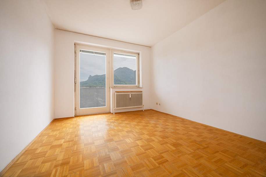 Garçonnière mit Balkon und Gaisberg-/Heubergblick, Wohnung-kauf, 115.000,€, 5020 Salzburg(Stadt)