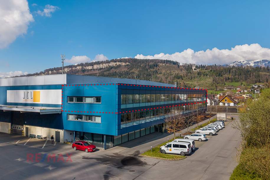 Flexible Bürofläche in interessanter Lage zu mieten, Gewerbeobjekt-miete, 6800 Feldkirch
