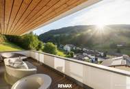 "WOHNTRAUM" Provisionsfrei für Käufer | Exklusive 4-Zimmer-Wohnung mit neuer Vollmöblierung &amp; Bergblick in Wagrain!