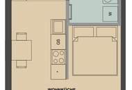 Moderne 1-Zimmer Wohnung mit Einbauküche in zentraler Lage 1200 Wien