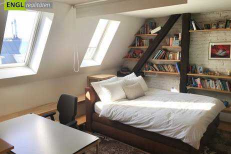 Aussergewöhnliche Loftwohnung im Dachgeschoss für jung gebliebene Künstler, Single, Paare und kleine Familie, Wohnung-kauf, 450.000,€, 1140 Wien 14., Penzing