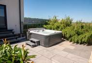 Exklusives Einfamilienhaus mit Ausblick und Wellnessbereich