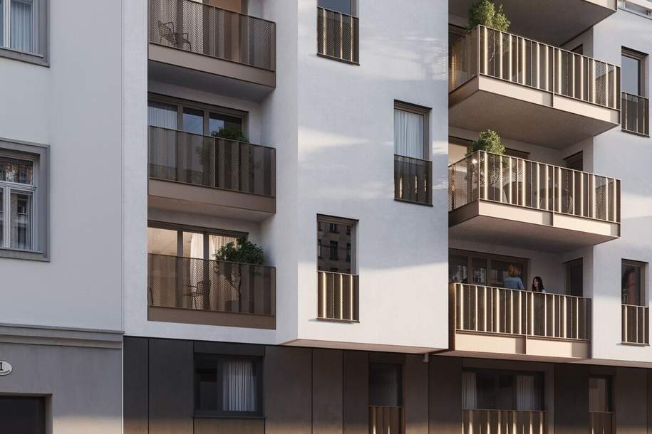 Zeitgemäßes Wohnen: 2-Zimmer-Neubau mit Freifläche - Traum Anlage ERSTBEZUG, Wohnung-kauf, 264.200,€, 1220 Wien 22., Donaustadt