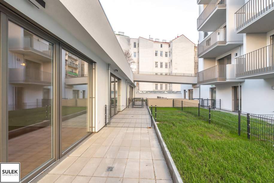 persönliche Ruheoase mitten in der Stadt: charmante Atelier-Wohnung mit Garten/Terrasse in der Margaretenstraße, Wohnung-miete, 1.317,82,€, 1040 Wien 4., Wieden