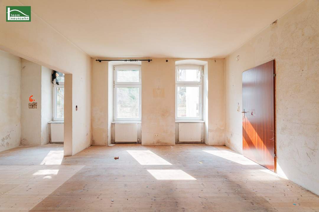 Eigenheim in ruhiger Lage - 2-Zimmer-Altbauwohnung am Laubeplatz! Nähe U1 & Hauptbahnhof!