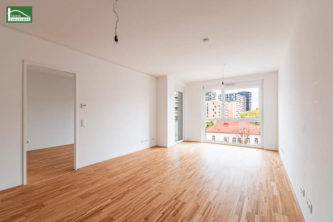 AKTION 1 MONAT MIETZINSFREI! CHARMANTE NEUBAUWOHNUNG IN DEN REININGHAUSGRÜNDEN. - WOHNTRAUM