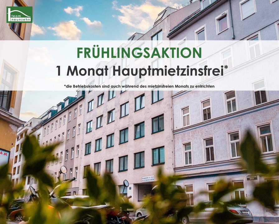 Wohnen beim Sonnwendviertel: 2-Zimmer Wohnung inkl. Einbauküche und Loggia!