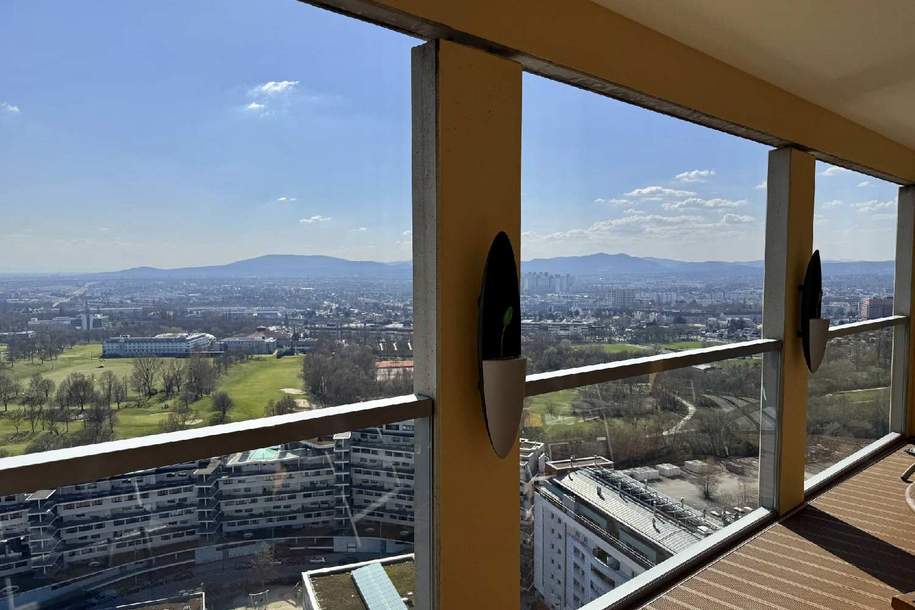 Wohnen im Erholungsgebiet - Hochhaus mit spektakulärem Weitblick, Wohnung-kauf, 649.000,€, 1100 Wien 10., Favoriten