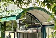 U3, ROCHUSMARKT UND RABENHOF - ZAUBERHAFTE ALTBAU-GARCONNIERE IN HOFRUHELAGE BEIM KARDINAL-NAGL-PLATZ