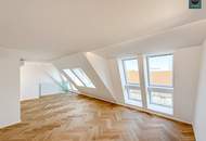 Elevate 1090 – Erstbezug: Luxus Dachgeschoss - Maisonette Wohnung (klimatisiert) mit großer Dachterrasse nahe U6 Alser Straße, AKH!