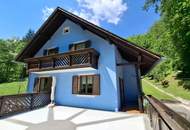Einfamilienhaus in ruhiger Ortsrandlage im Grünen