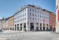 Geschäftsfläche mit ausgezeichneten Auslageflächen